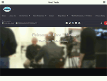 Tablet Screenshot of how2media.tv